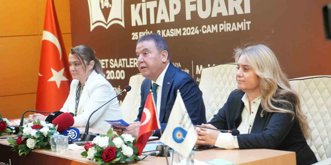14. Antalya Kitap Fuarı Başlıyor