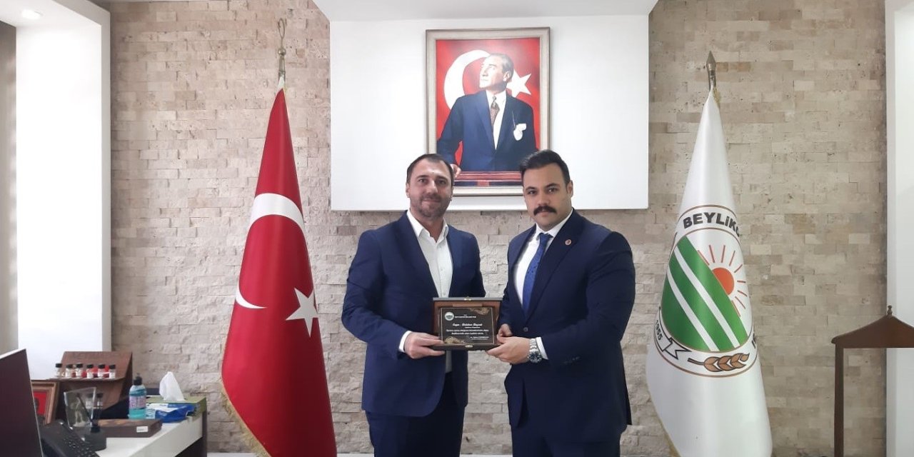 Kaymakam Batuhan Bayrak’tan Veda Ziyareti