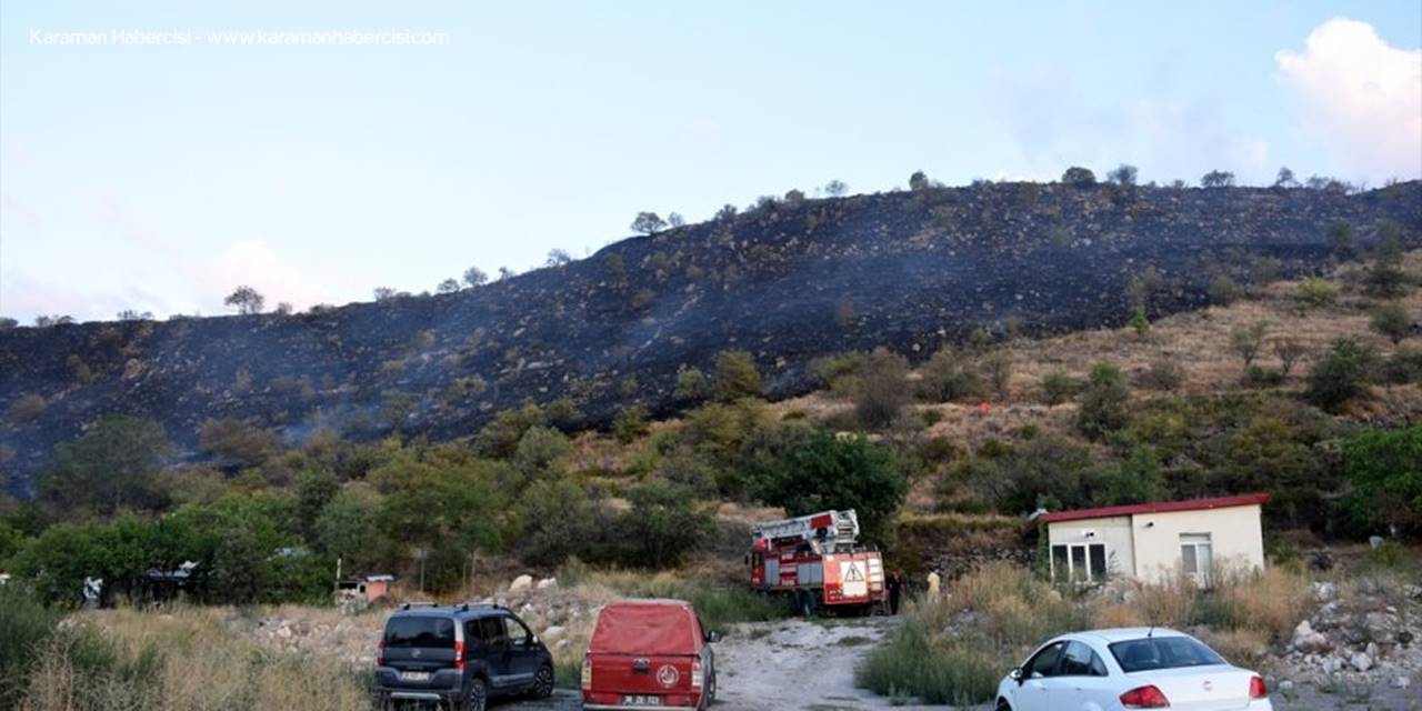 Akrebe Kızdı 50 Dekar Otluk Araziyi Yaktı
