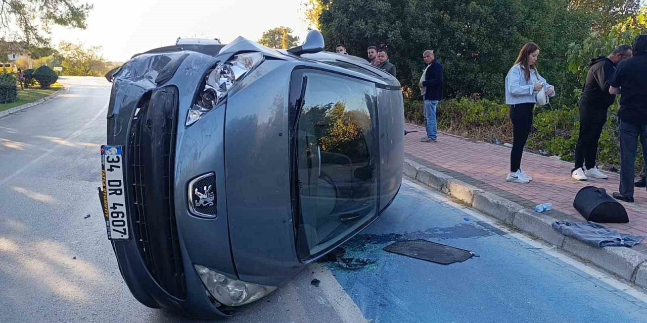 Kaza Yapan Arkadaşına Yardım Etmek İsterken Başka Bir Kazaya Neden Oldu
