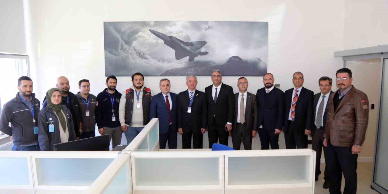 Rektör Prof. Dr. Altun’dan Tusaş’a Geçmiş Olsun Ziyareti