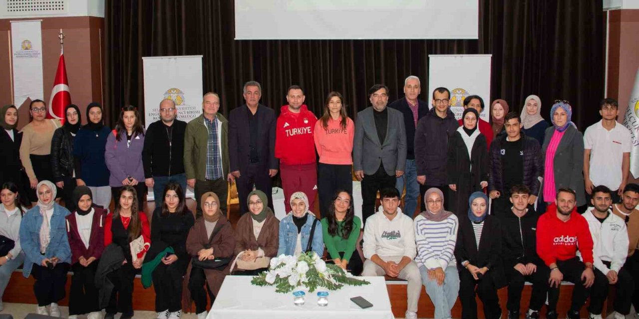 Engelleri Aşan Sporcular, Öğrencilerle Buluştu