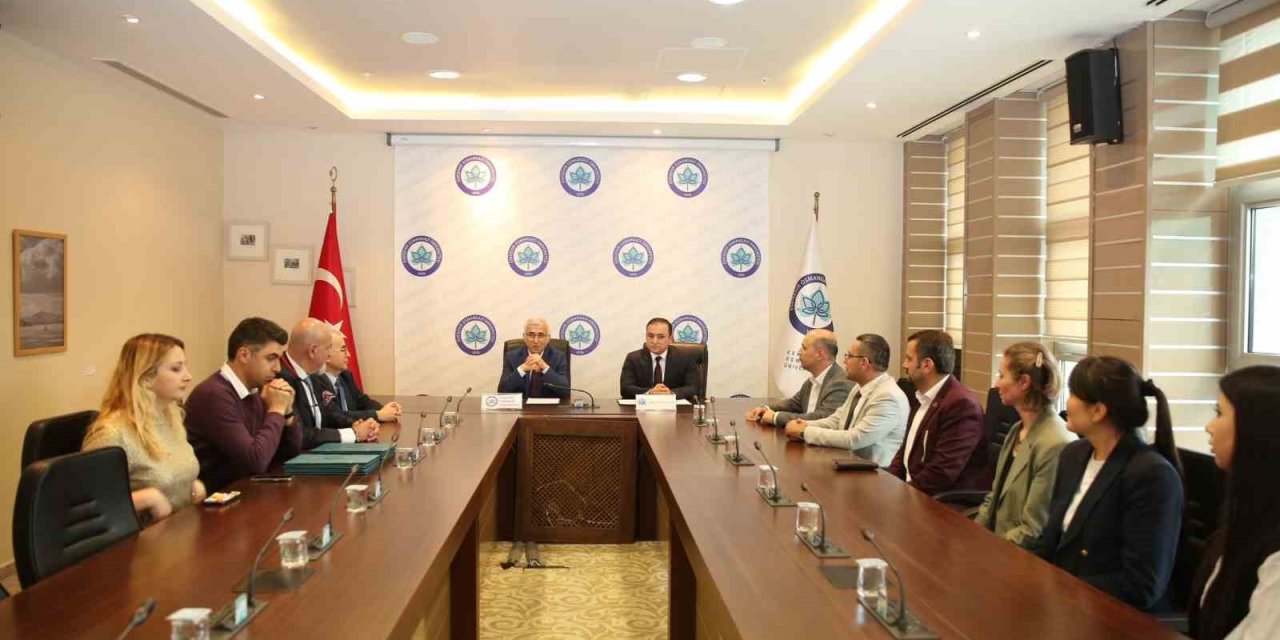 Özbekistan Taşkent Devlet Diş Hekimliği Enstitüsü Rektörü’nden Esogü’ye Ziyaret