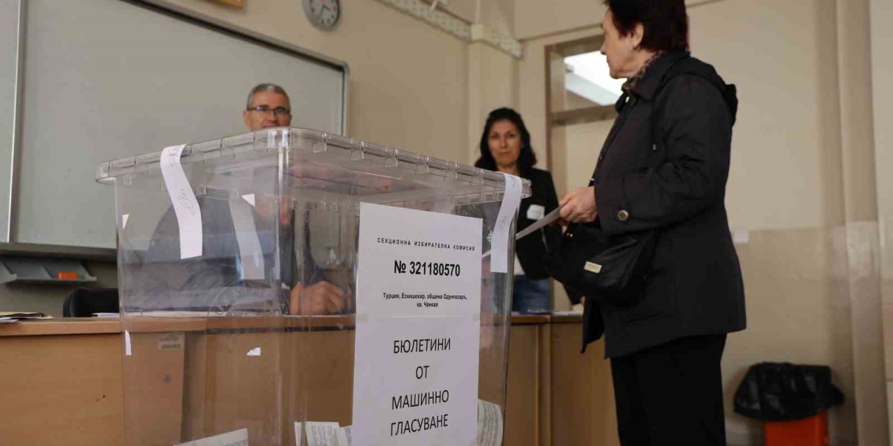 Eskişehir’deki Çifte Vatandaşlar Bulgaristan Seçimleri İçin Sandığa Gitti