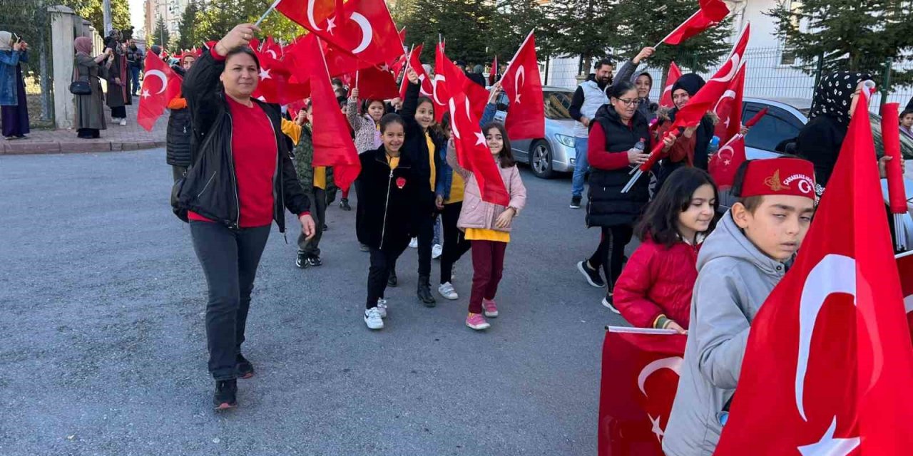 Öğrencilerden Anlamlı Yürüyüş