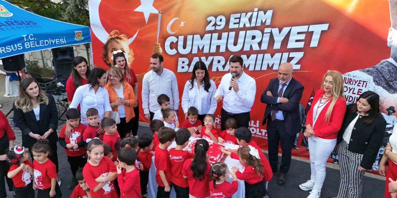 Tarsus Belediyesi Kreşlerinde Cumhuriyet Bayramı Coşkusu