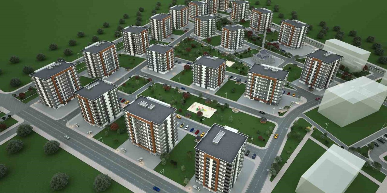 Melikgazi’de 104 Daire Ve 7 Dükkan İçin Kat Karşılığı İhale Düzenlenecek