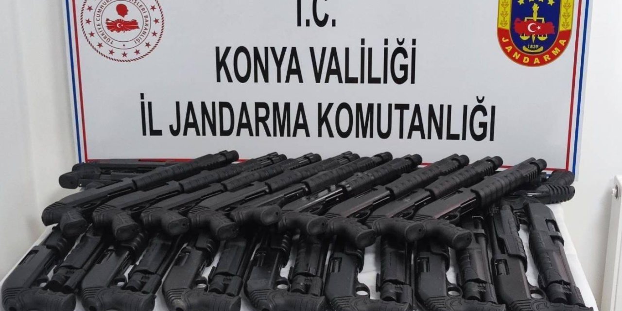 Konya’da Kaçak Silah Operasyonu: 1 Tutuklama