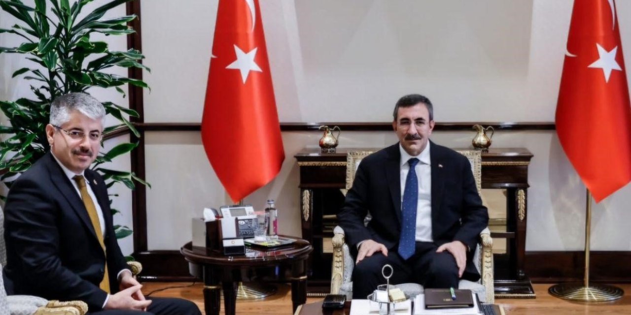 Çopuroğlu, Cevdet Yılmaz İle Görüştü