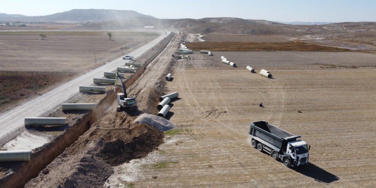 Eskişehir Yukarı Sakarya İlyaspaşa Sulaması’nda Çalışmalar Aralıksız Devam Ediyor