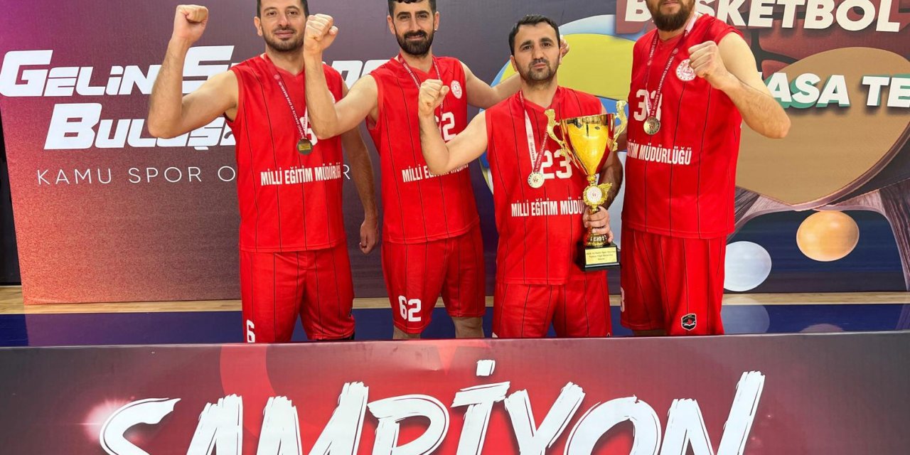 Mersin Milli Eğitim Müdürlüğü, Basketbolda Türkiye İkincisi Oldu