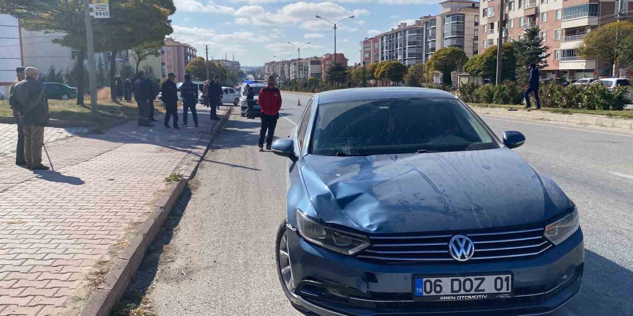 Yolun Karşısına Geçmek İsterken Otomobilin Çarptığı Kadın Öldü