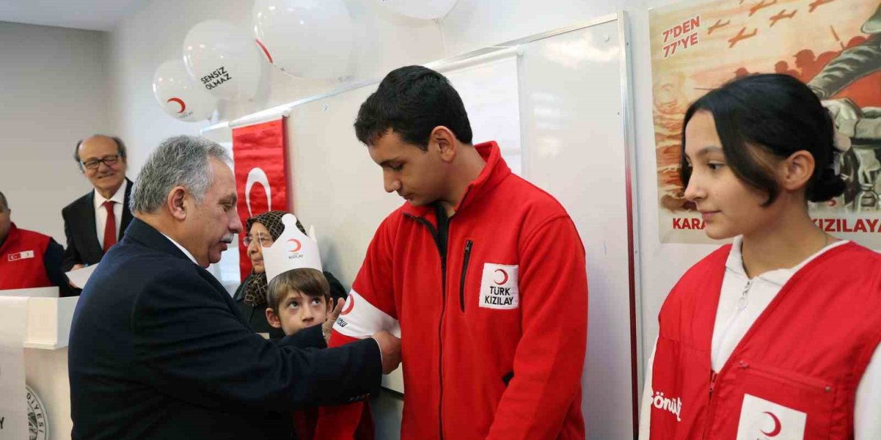 Başkan Yalçın: "türkiye’de Kızılay Olarak Projelendirilen Tek Bina"