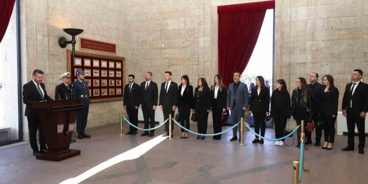 Antgiad Üyeleri,  Atatürk’ün 86. Ölüm Yıl Dönümünde Anıtkabir’de