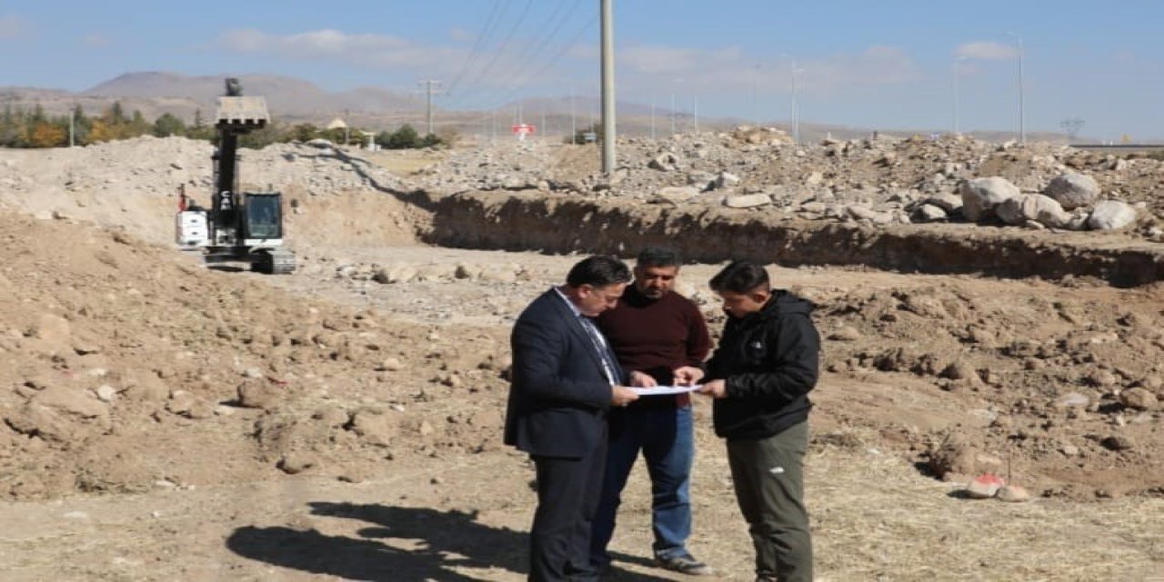 Develi Şehir Terminali’nin Yapımına Başlandı