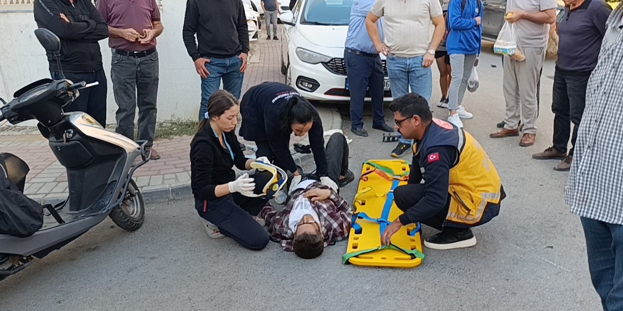 Alkollü Sürücü Motosiklete Çarptı: 1 Yaralı