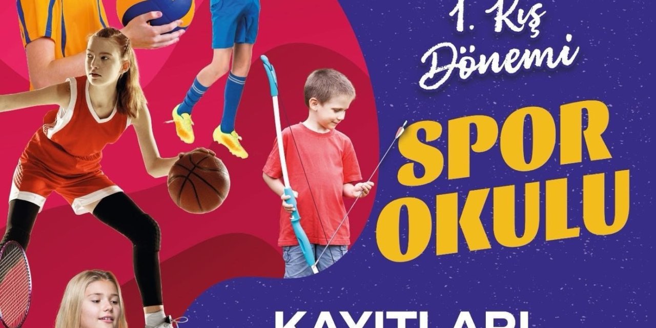 Sporcu Dostu Büyükşehirin 1. Kış Dönemi Spor Okulları Kayıtları Başladı
