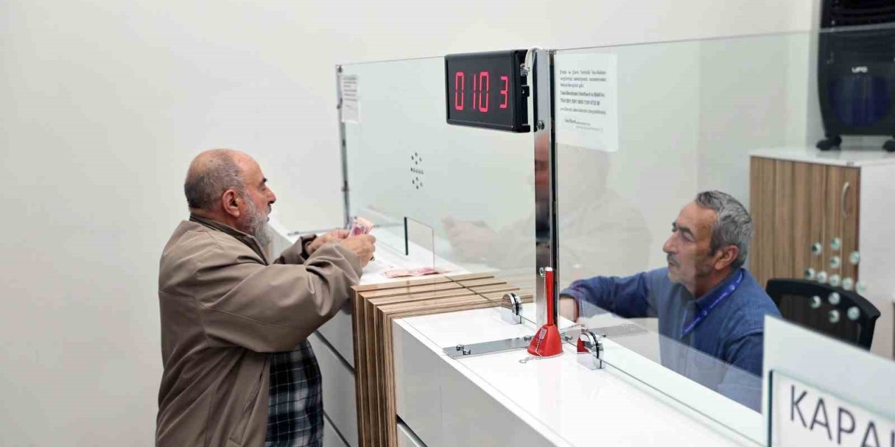 Talas Belediyesi’nde Vergi Mesaisi