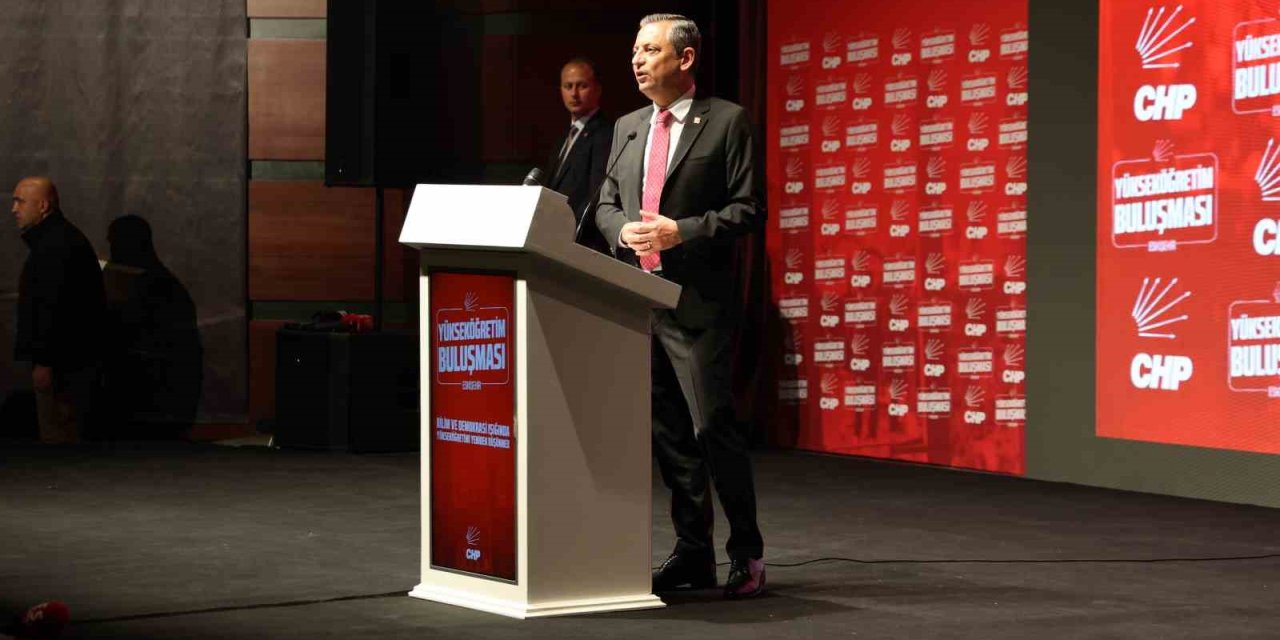 Chp Lideri Özel: "kırmızı Çizgimiz Toplumsal Mutabakat Olmalı"