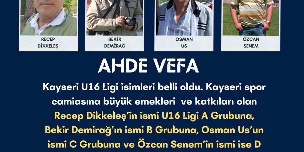 Kayseri Askf’den Ahde Vefa