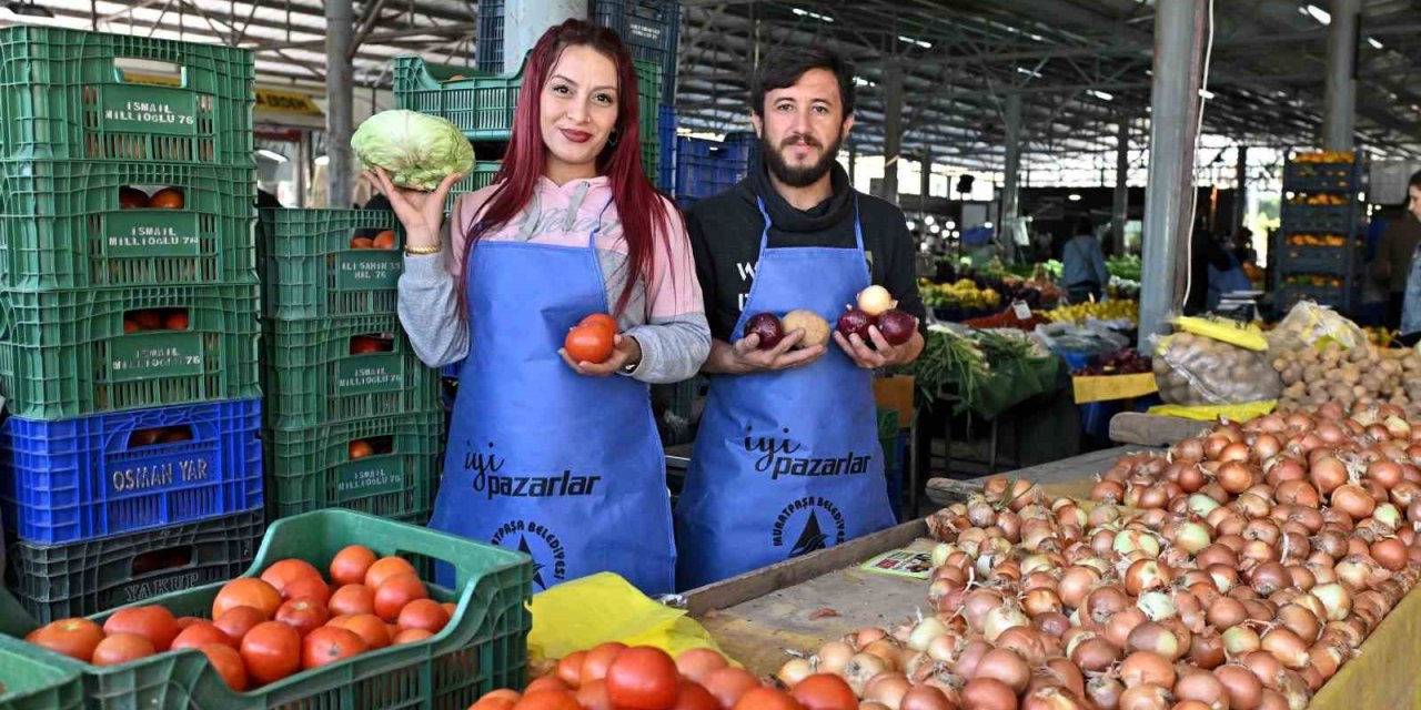 Muratpaşa Pazarlarında Tek Tip Önlük Uygulaması Başlatıldı