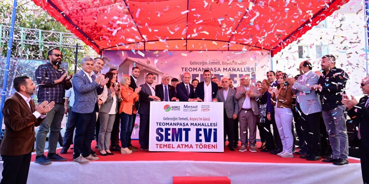 Kepez’de 38 Proje İçin İlk Kazma Vuruldu