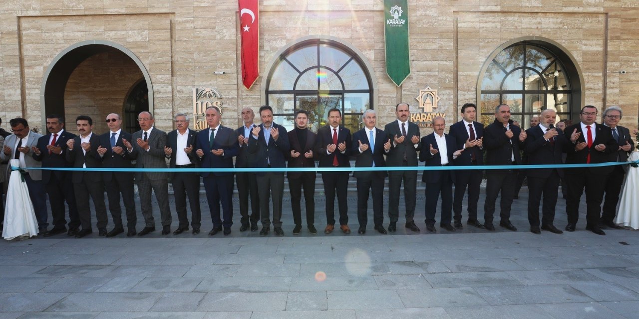 Karatay Hoşkubbe Millet Kütüphanesi Açıldı