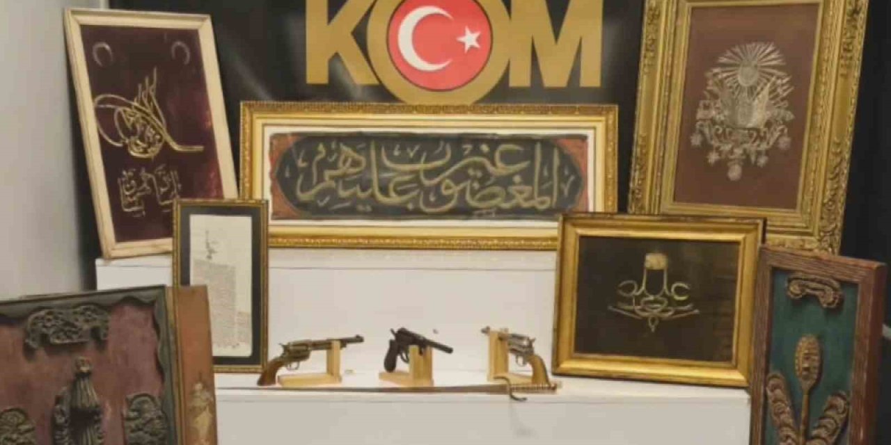 Tarihi Eser Kaçakçısı Polisten Kaçamadı