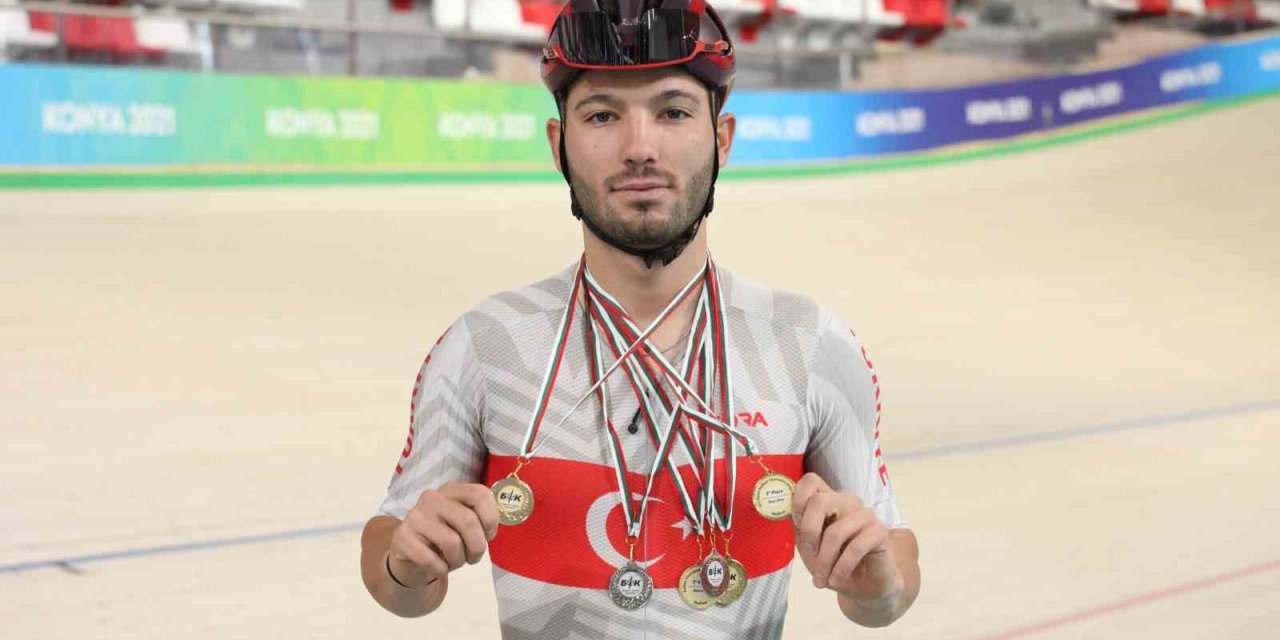 Okula Giderken Bisikletçileri Geçti, Şimdilerde Türkiye’de Kırılmadık Rekor Bırakmadı