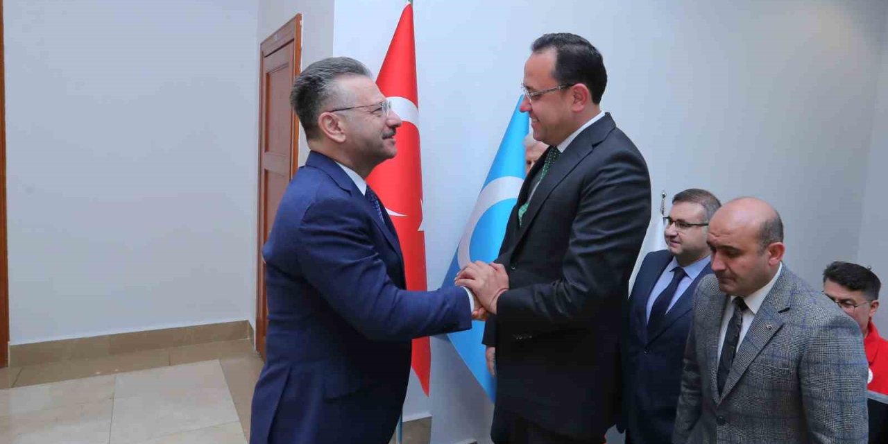 Tarım Ve Orman Bakan Yardımcısı, Vali Aksoy’u Ziyaret Etti