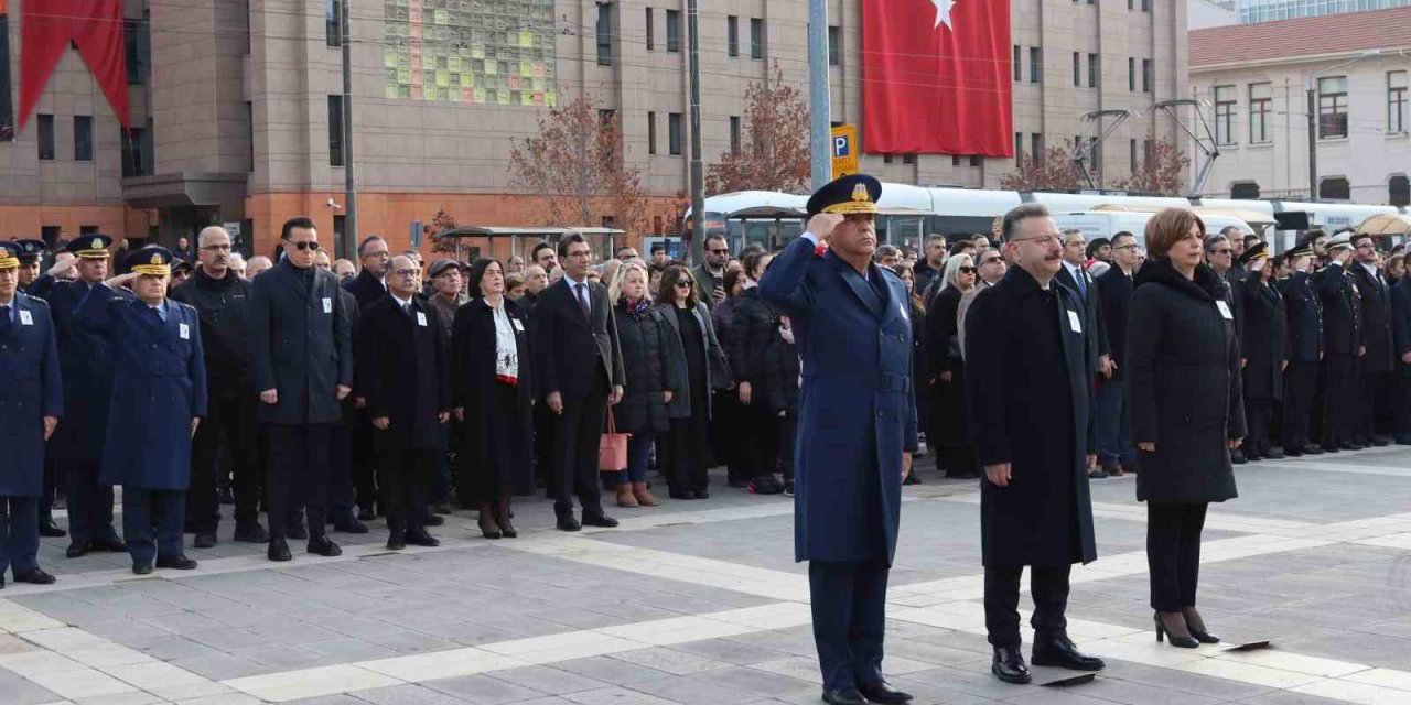 Eskişehir’de 10 Kasım Atatürk’ü Anma Töreni