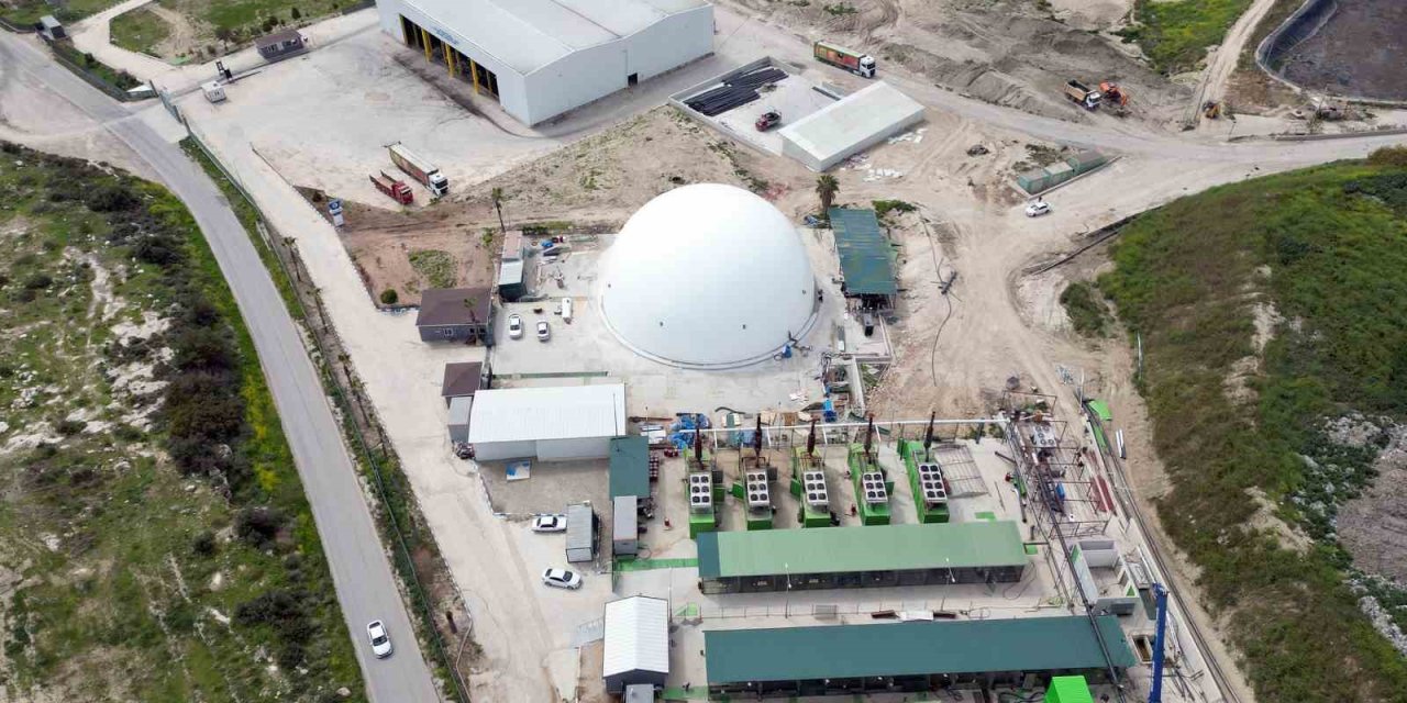 Mersin’de ’metan Gazı Depolama Balonu’ Kuruldu