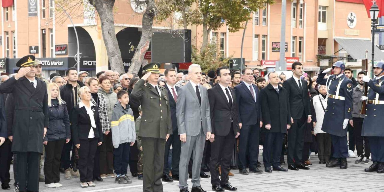 Karaman’da 10 Kasım Törenleri