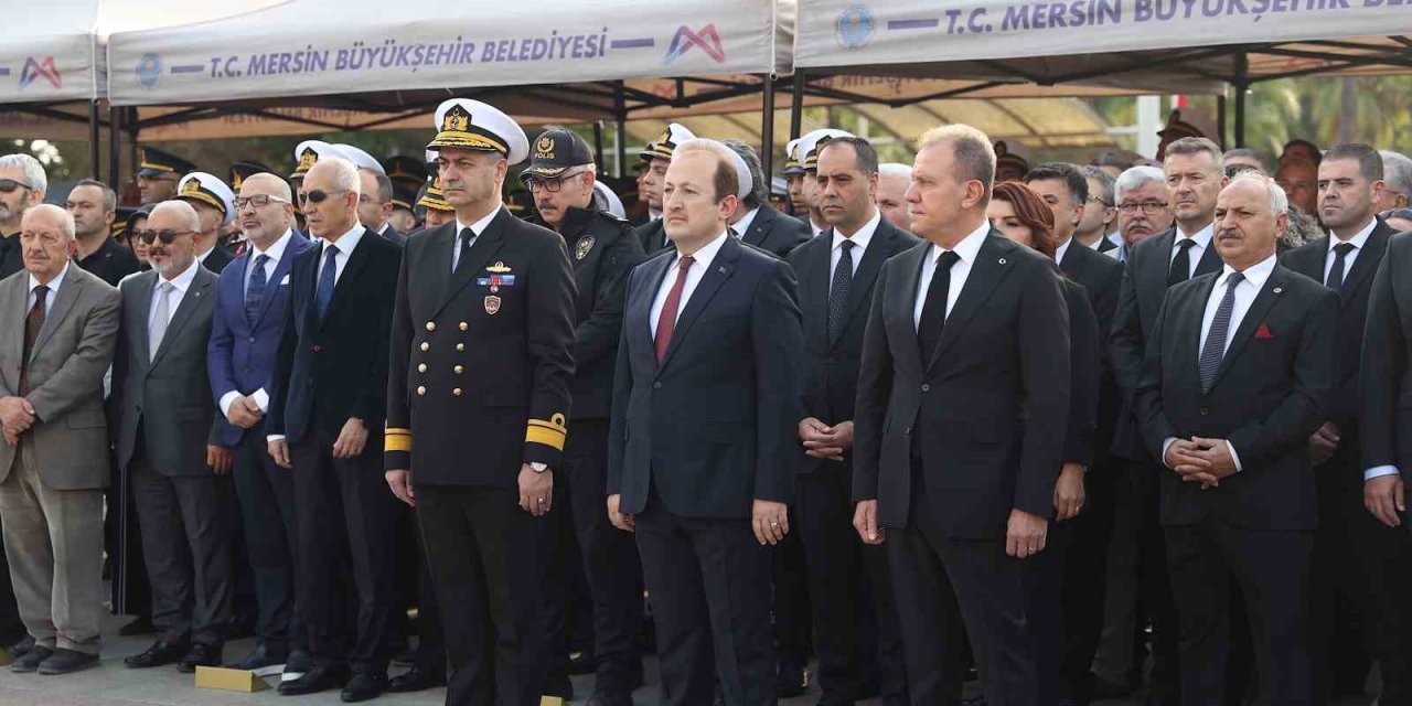 Atatürk, Ölümünün 86. Yılında Mersin’de Anıldı