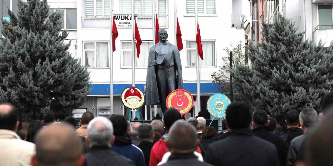 Aksaray’da 10 Kasım Törenleri