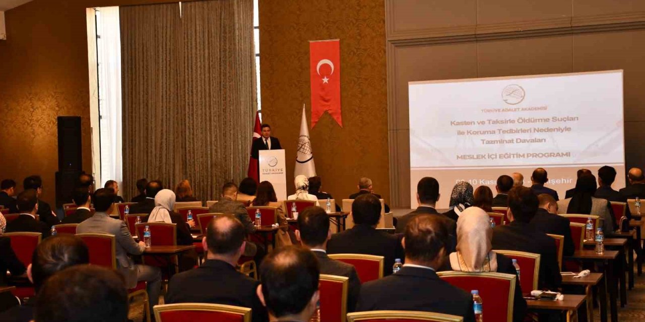 Eskişehir’de ’kasten Ve Taksirle Öldürme Suçları İle Koruma Tedbirleri Nedeniyle Tazminat Davaları’ Eğitimi