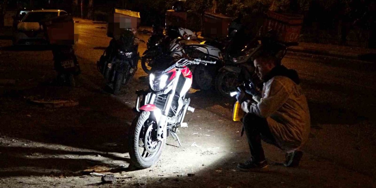 Çalınan Motosikletini Kurye Arkadaşlarından Oluşturduğu Arama Timi İle Buldu