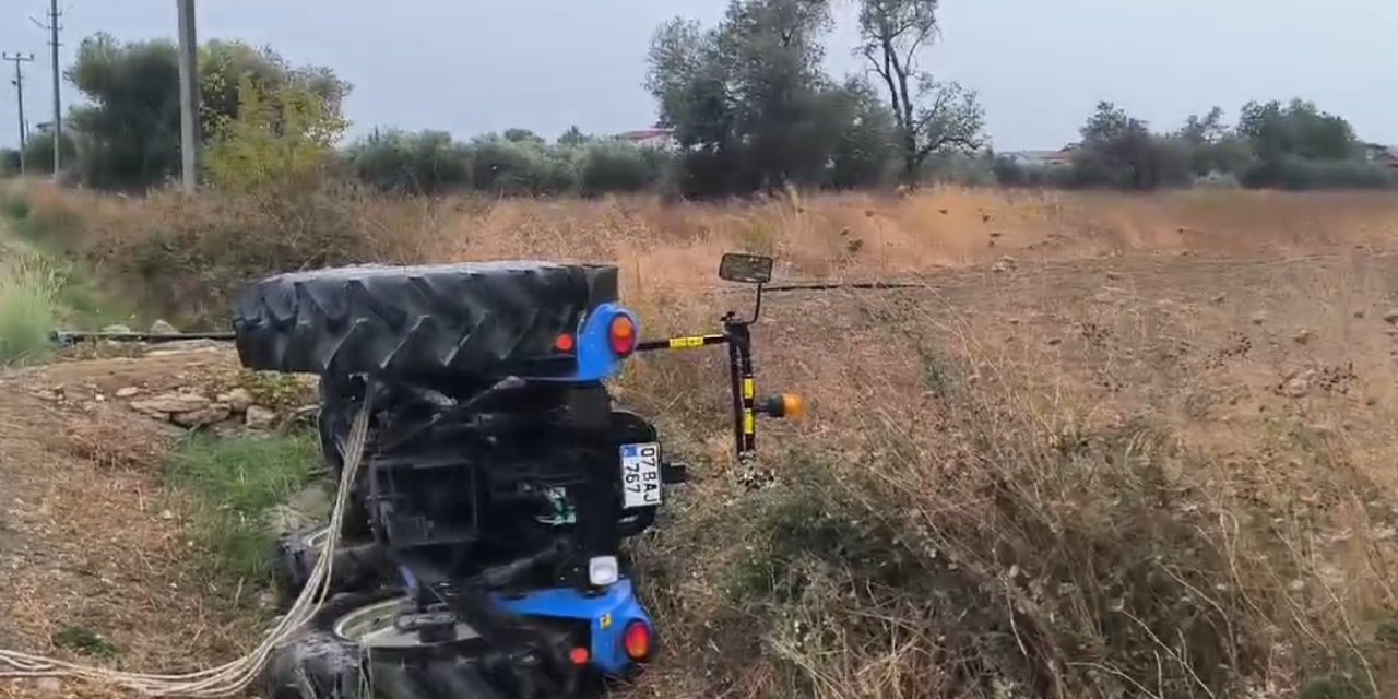 Askere Gitmeye Hazırlanırken Traktör Kazasında Yaralandı