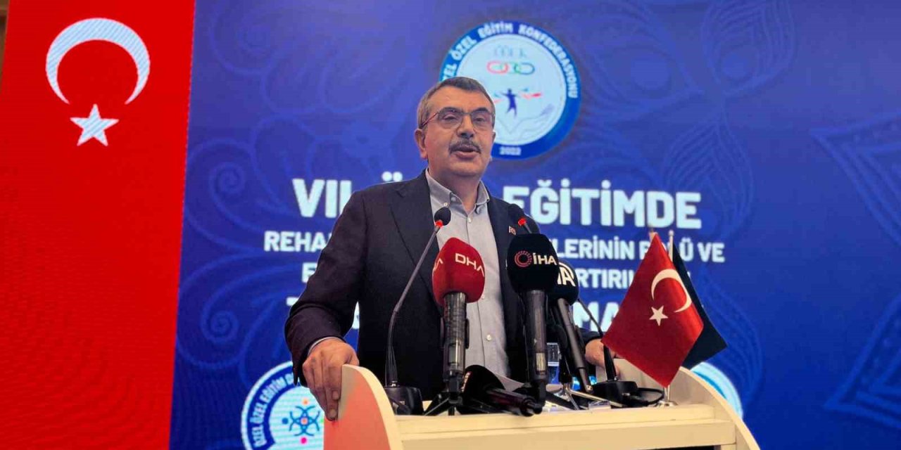 Bakan Tekin: "özel Eğitime İhtiyaç Duyanlara Verilecek Bireysel Eğitim Desteğini Sabit Göstergeye Endekslersek Çok Güzel Olacak"