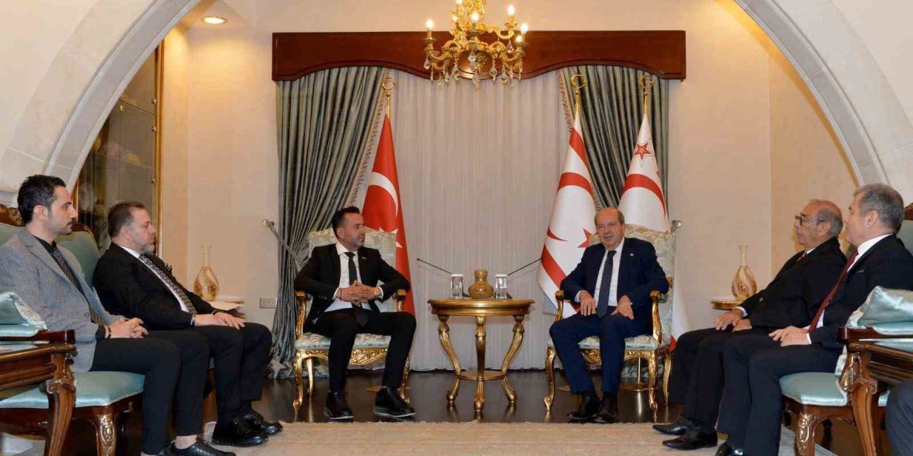 Mersin Giad Yönetimi Cumhurbaşkanı Ersin Tatar İle Görüştü