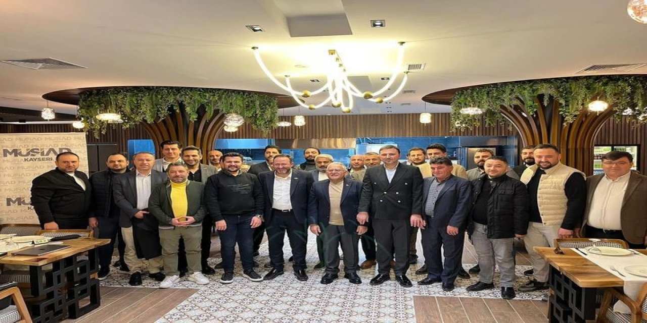 Başkan Büyükkılıç, İş İnsanları İle Bir Araya Geldi