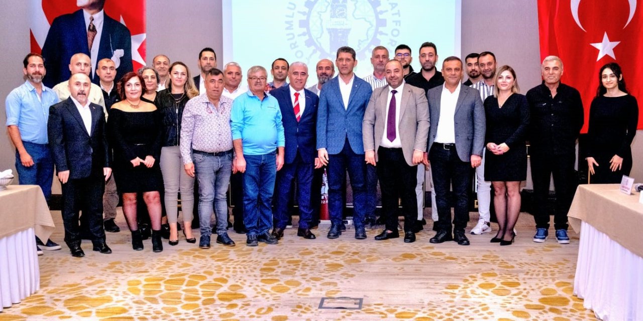 Çorumlu İş İnsanları Platformu’nun Konuğu Ak Parti İl Başkanı Ali Çetin Oldu