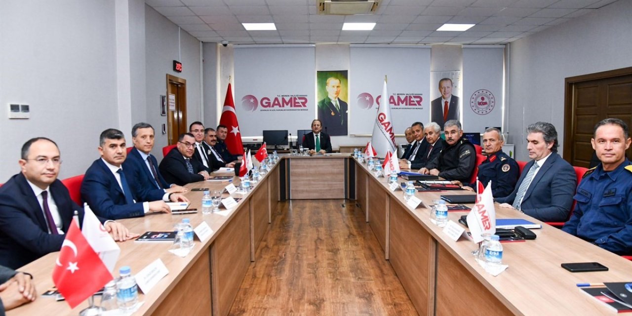 Asayiş Ve Güvenlik Toplantısı Vali Ali Hamza Pehlivan Başkanlığında Gerçekleştirildi