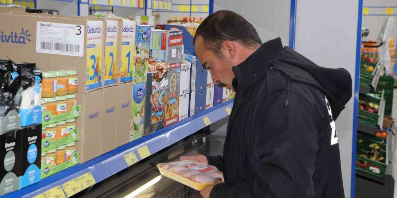 Çifteler’de Zabıta Ekiplerinden Market Denetimi