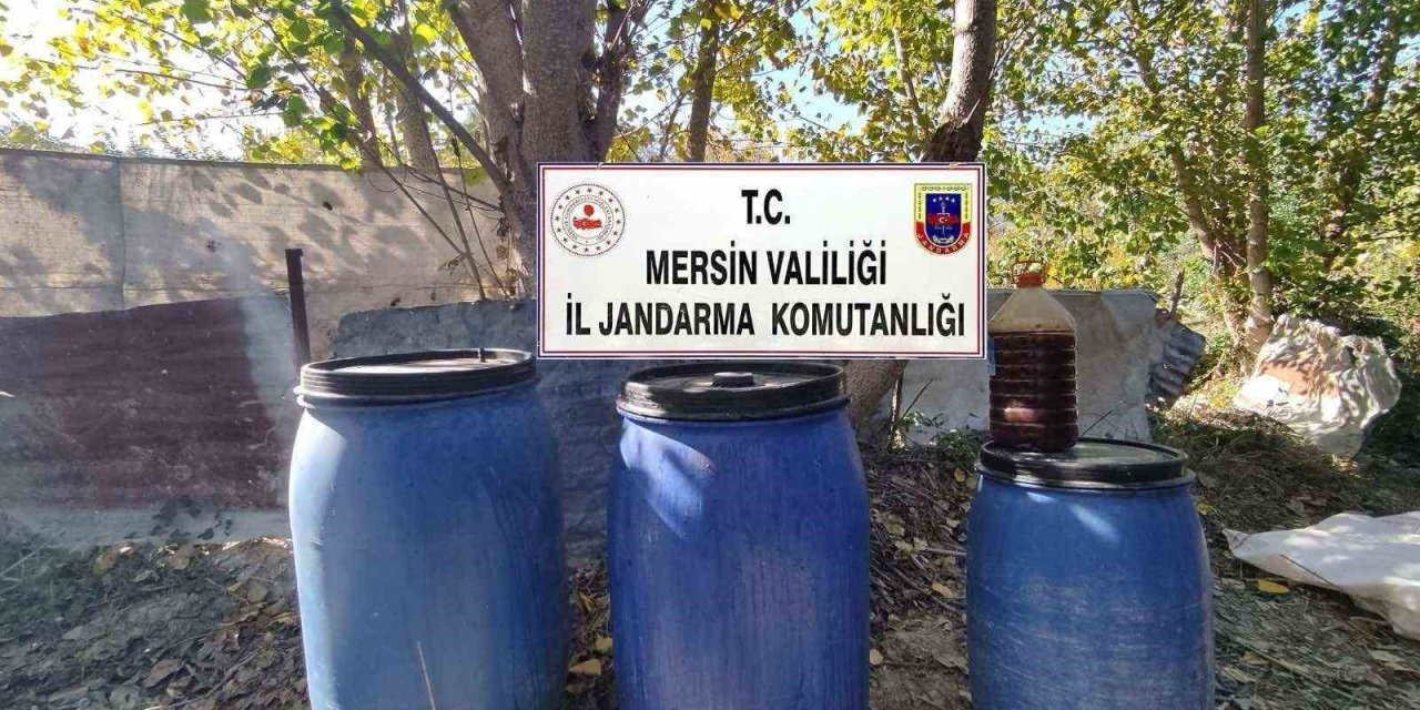 Mersin’de 510 Litre Sahte İçki Ele Geçirildi