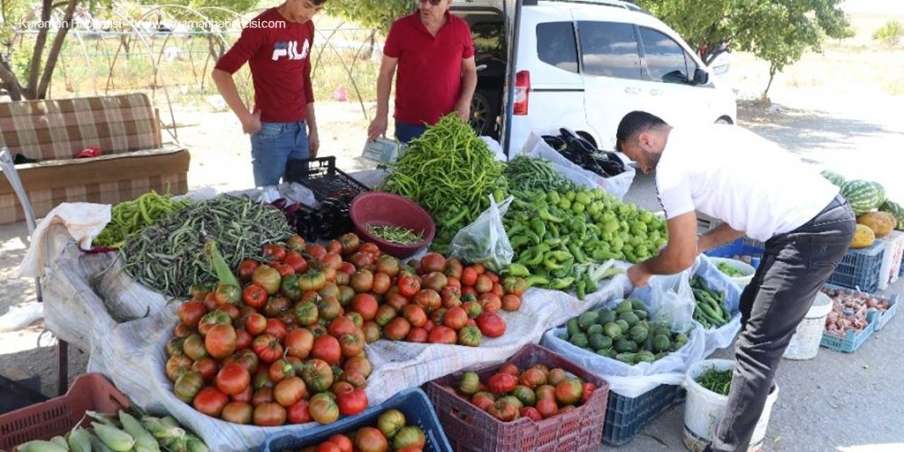 Aksaray'da Bahçeden Yol Kenarında Sıcak Satış