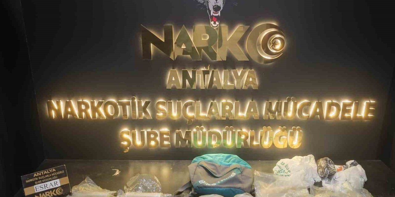 Antalya’da 90 Ekip Ve 303 Personelle Eş Zamanlı Uyuşturucu Operasyonu