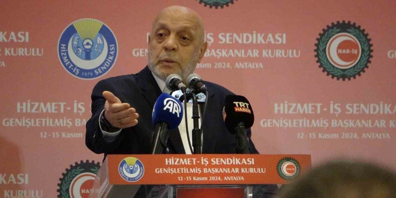 Hak-iş Başkanı Arslan: “tartışılması Gereken Asgari Ücretin Ne Olacağı Değil, Asgari Ücretin Nasıl Oluşturulacağıdır”