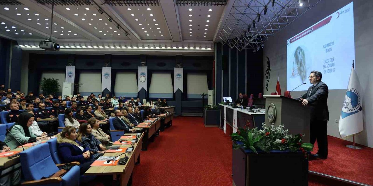 Büyükşehir Personeline ’boyun Ve Sırt Ağrıları’ Eğitimi