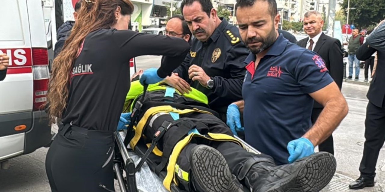 Emniyet Müdürü Trafik Kazası Yapan Şahin Timi Personelinin Elini Bir An Olsun Bırakmadı